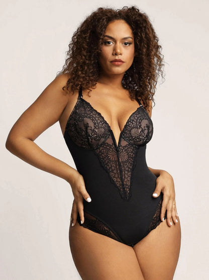 Shapewear Bodysuit - Sexy Lace Tummy Control