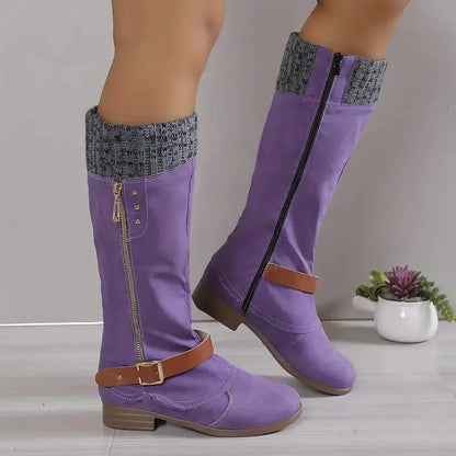 Stylish women's boots with Zipper - many colors