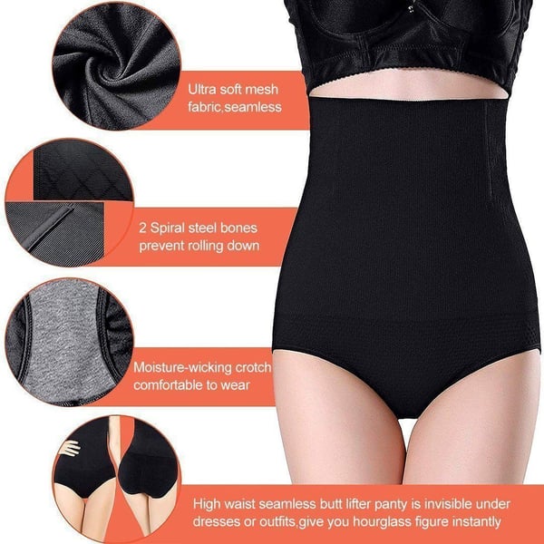 Shapewear High Waist Panties with Tummy Control for Women