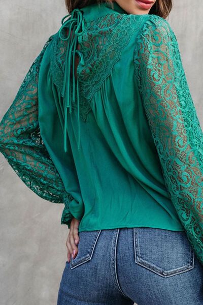 Pamela | Blouse with Lace Detail