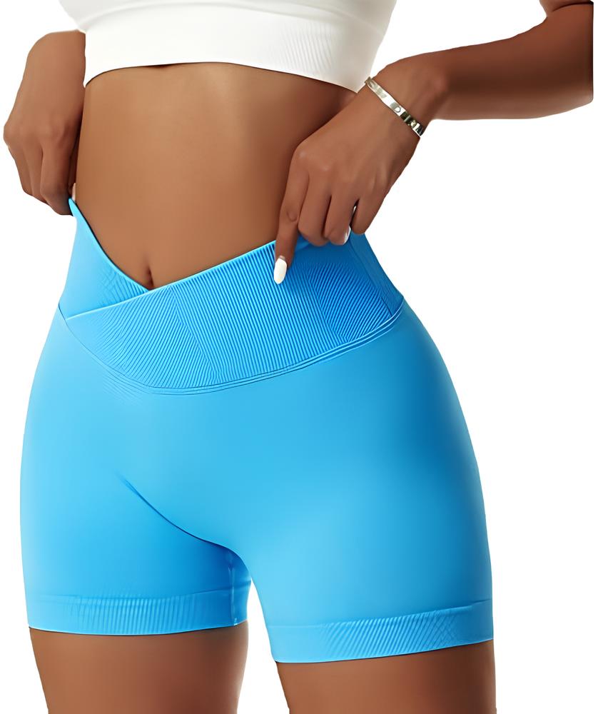 V-Scrunch Seamless Shorts