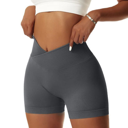 V-Scrunch Seamless Shorts